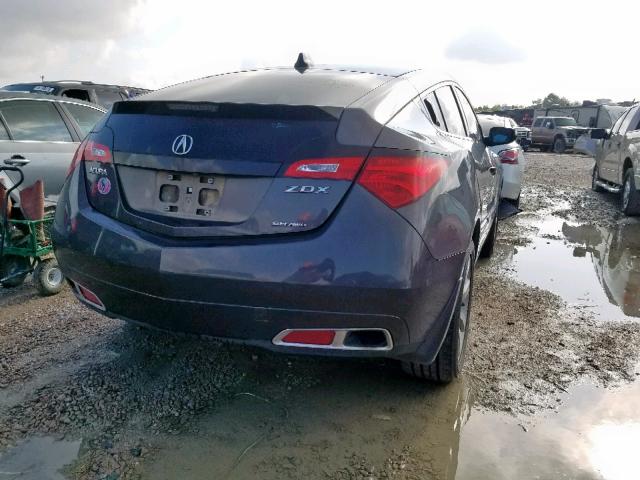 2HNYB1H48BH500247 - 2011 ACURA ZDX TECHNO BEIGE photo 4