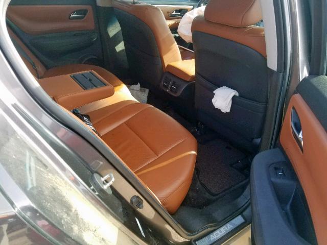 2HNYB1H48BH500247 - 2011 ACURA ZDX TECHNO BEIGE photo 6