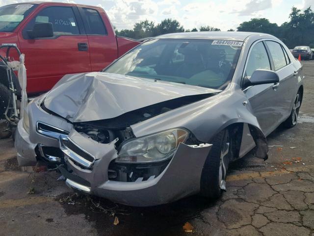 1G1ZJ57B08F201813 - 2008 CHEVROLET MALIBU 2LT SILVER photo 2