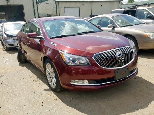 1G4GB5G38FF226584 - 2015 BUICK LACROSSE MAROON photo 1