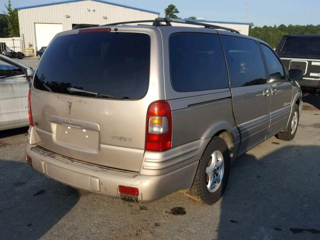 1GMDX03E8XD304356 - 1999 PONTIAC MONTANA / BROWN photo 4