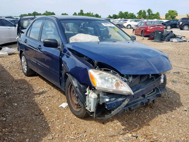 JA3AJ26E76U067260 - 2006 MITSUBISHI LANCER ES BLUE photo 1