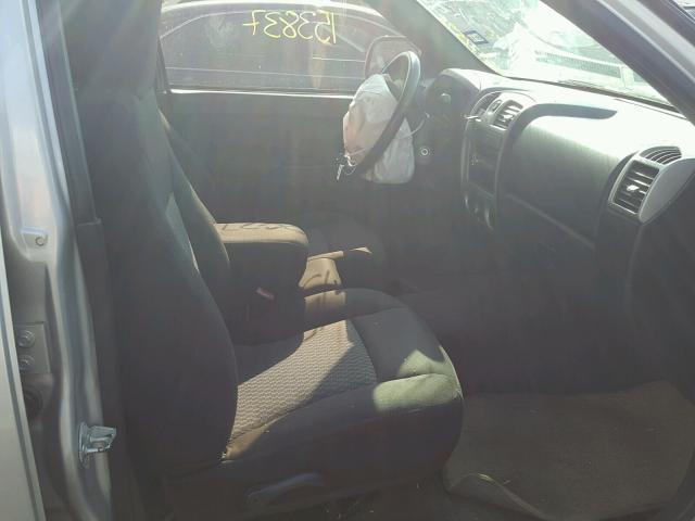 1GCDSCDE3A8100986 - 2010 CHEVROLET COLORADO L SILVER photo 5