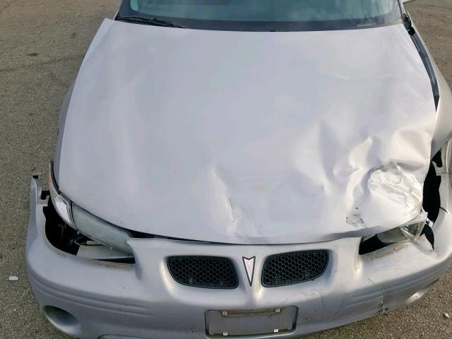 1G2WP52K1YF341812 - 2000 PONTIAC GRAND PRIX SILVER photo 7