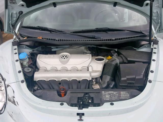 3VWRW3AG2AM023830 - 2010 VOLKSWAGEN NEW BEETLE Mavi foto 7