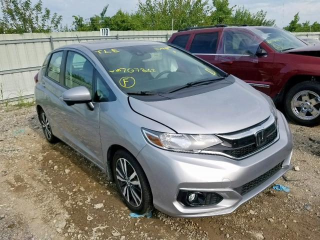 3HGGK5H93JM707862 - 2018 HONDA FIT EX SILVER photo 1