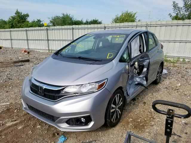 3HGGK5H93JM707862 - 2018 HONDA FIT EX SILVER photo 2