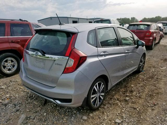 3HGGK5H93JM707862 - 2018 HONDA FIT EX SILVER photo 4