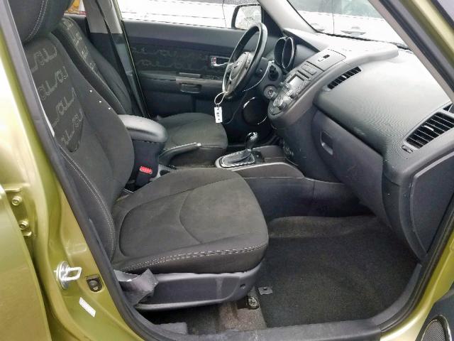 KNDJT2A60D7577781 - 2013 KIA SOUL + GREEN photo 5