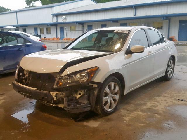 1HGCP26858A123429 - 2008 HONDA ACCORD EXL WHITE photo 2