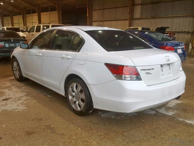 1HGCP26858A123429 - 2008 HONDA ACCORD EXL WHITE photo 3