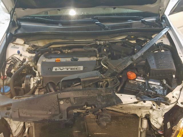 1HGCP26858A123429 - 2008 HONDA ACCORD EXL WHITE photo 7