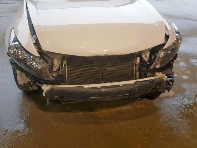 1HGCP26858A123429 - 2008 HONDA ACCORD EXL WHITE photo 9