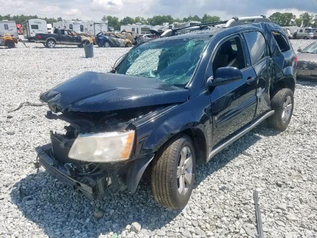 2CKDL63F666207643 - 2006 PONTIAC TORRENT BLACK photo 2