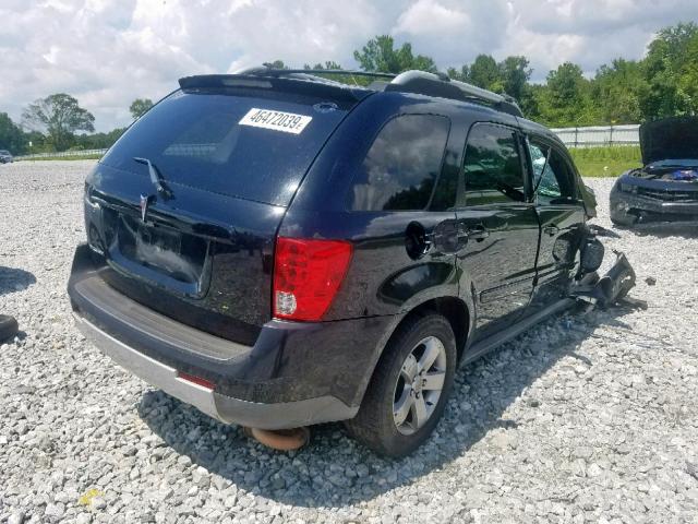 2CKDL63F666207643 - 2006 PONTIAC TORRENT BLACK photo 4