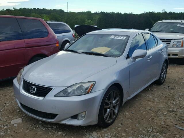 JTHBK262482062085 - 2008 LEXUS IS 250 SILVER photo 2