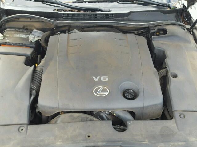 JTHBK262482062085 - 2008 LEXUS IS 250 SILVER photo 7