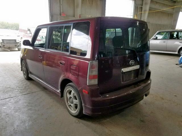 JTLKT324354011273 - 2005 TOYOTA SCION XB 勃艮第红 照片 3