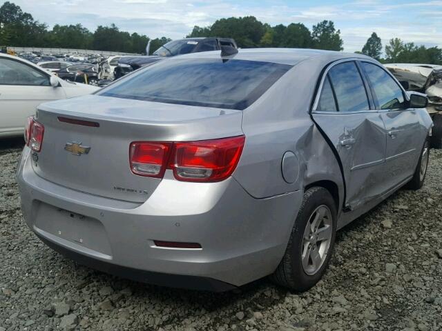 1G11B5SL0FF256110 - 2015 CHEVROLET MALIBU LS 银色 照片 4