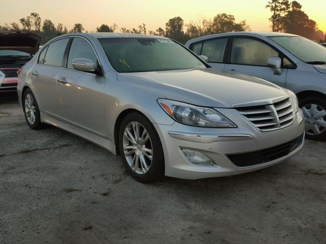 KMHGC4DD7DU231255 - 2013 HYUNDAI GENESIS 3. SILVER photo 1