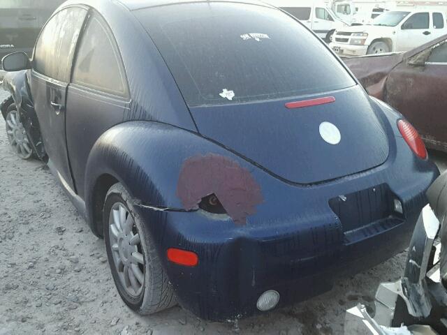 3VWCK31C85M409186 - 2005 VOLKSWAGEN NEW BEETLE Mavi foto 3