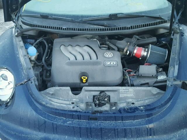 3VWCK31C85M409186 - 2005 VOLKSWAGEN NEW BEETLE Mavi foto 7