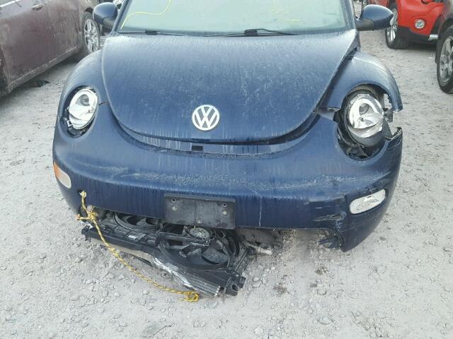 3VWCK31C85M409186 - 2005 VOLKSWAGEN NEW BEETLE Mavi foto 9