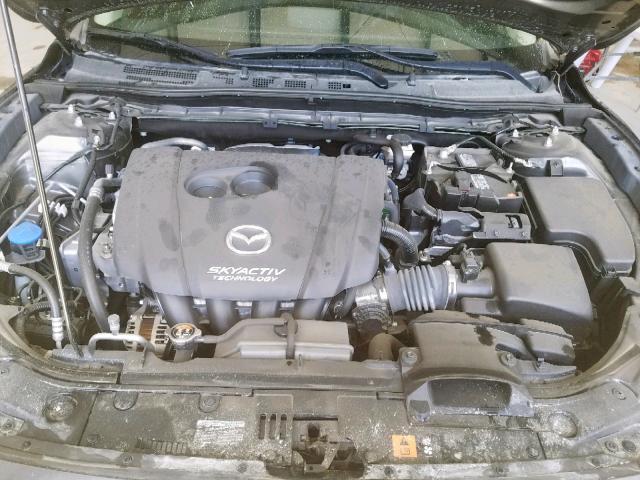 3MZBN1L31JM198332 - 2018 MAZDA 3 TOURING GRAY photo 7