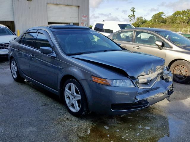 19UUA66296A043153 - 2006 ACURA 3.2TL GRAY photo 1