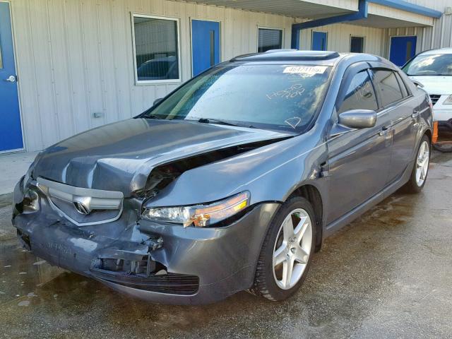 19UUA66296A043153 - 2006 ACURA 3.2TL GRAY photo 2