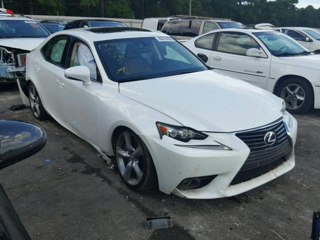 JTHBE1D25E5002248 - 2014 LEXUS IS 350 WHITE photo 1