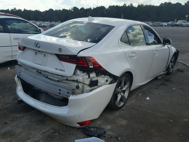 JTHBE1D25E5002248 - 2014 LEXUS IS 350 WHITE photo 4