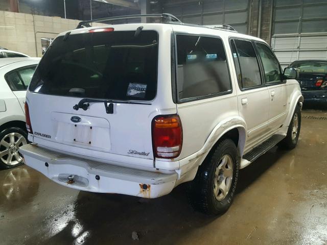 1FMDU85P4YZB37763 - 2000 FORD EXPLORER L WHITE photo 4