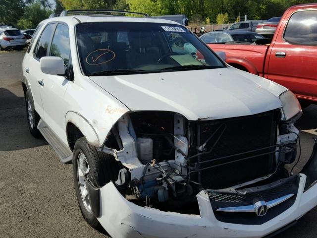 2HNYD186X2H531883 - 2002 ACURA MDX TOURIN WHITE photo 1