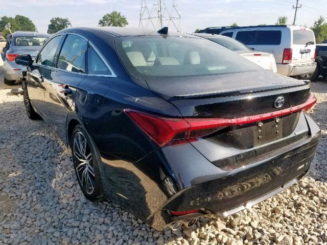 4T1BZ1FB6KU022864 - 2019 TOYOTA AVALON XLE BLACK photo 3