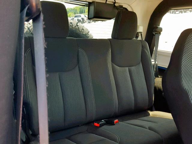 1C4AJWBG2FL562228 - 2015 JEEP WRANGLER S ლურჯი ფოტო 6