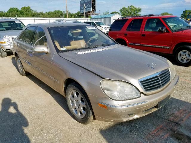 WDBNG70J92A307441 - 2002 MERCEDES-BENZ S 430 GOLD photo 1