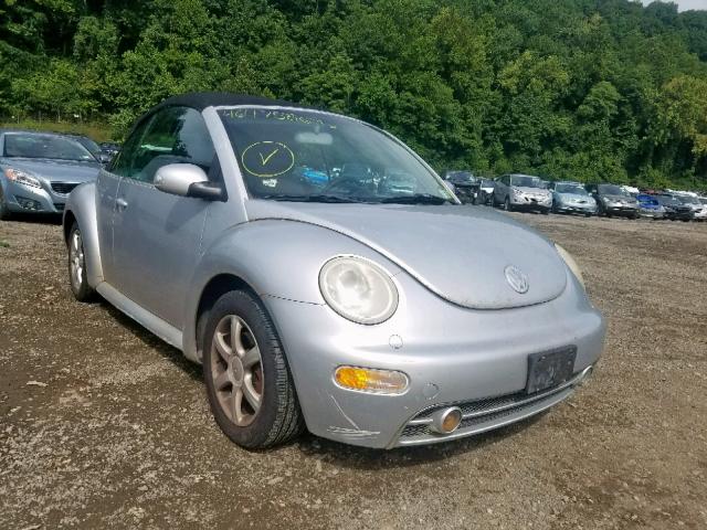 3VWCD21Y84M304467 - 2004 VOLKSWAGEN NEW BEETLE ვერცხლისფერი ფოტო 1