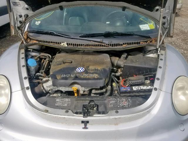 3VWCD21Y84M304467 - 2004 VOLKSWAGEN NEW BEETLE ვერცხლისფერი ფოტო 7