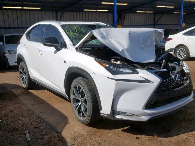 JTJBARBZ0H2096358 - 2017 LEXUS NX 200T BA WHITE photo 1