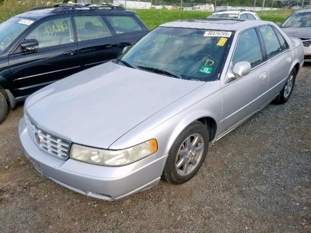 1G6KS54Y82U268924 - 2002 CADILLAC SEVILLE SL SILVER photo 2