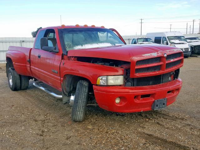 1B7MF33641J232159 - 2001 DODGE RAM 3500 RED photo 1