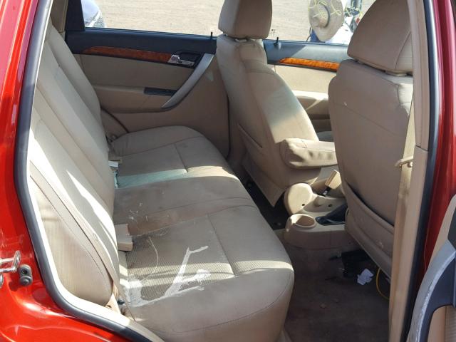 KL1TD6DE2BB158106 - 2011 CHEVROLET AVEO LS RED photo 6