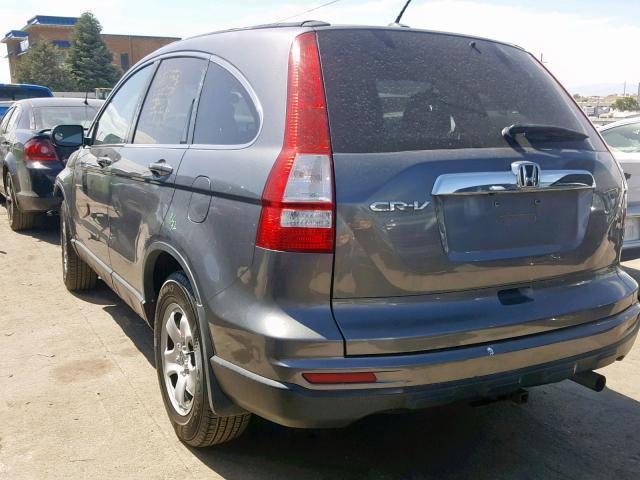 5J6RE3H75AL018158 - 2010 HONDA CR-V EXL GRAY photo 3