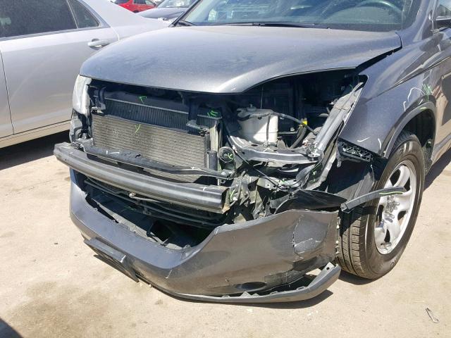 5J6RE3H75AL018158 - 2010 HONDA CR-V EXL GRAY photo 9