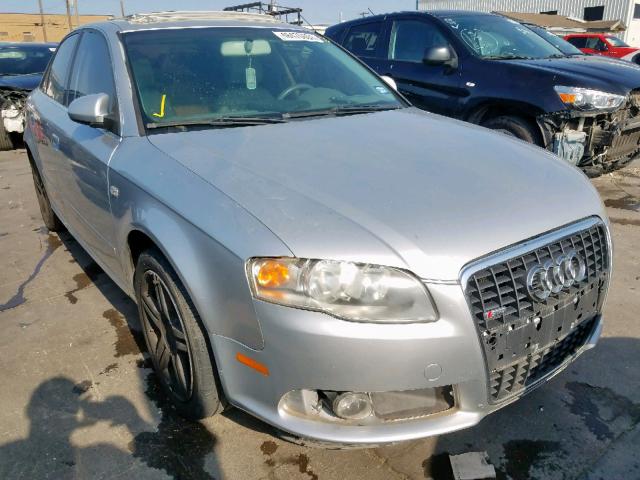 WAUAF78E18A072534 - 2008 AUDI A4 2.0T SILVER photo 1