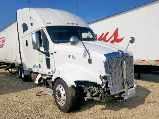 1XKFD49X6CJ302689 - 2012 KENWORTH CONSTRUCTI WHITE photo 1