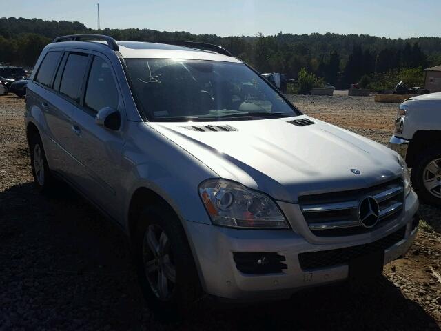 4JGBF71E88A298163 - 2008 MERCEDES-BENZ GL 450 4MA SILVER photo 1