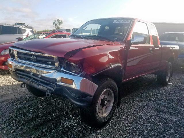 JT4VN13GXR5135315 - 1994 TOYOTA SR5 RED photo 2