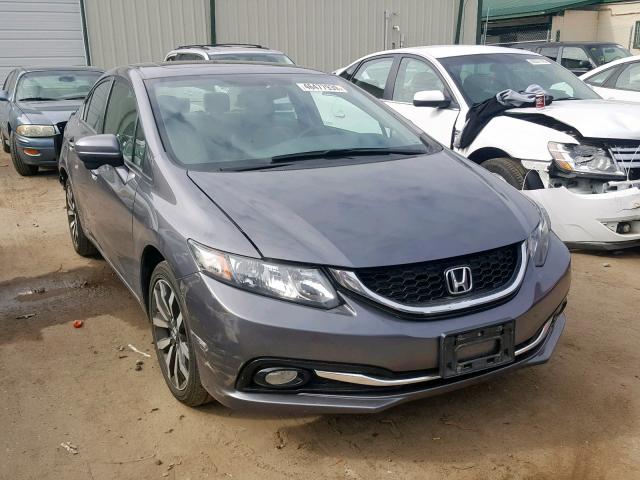 19XFB2F94EE001947 - 2014 HONDA CIVIC EXL 灰色 照片 1